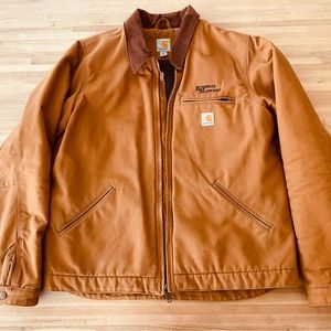 Carhartt Brown Large Tall Detroit Jacket $90